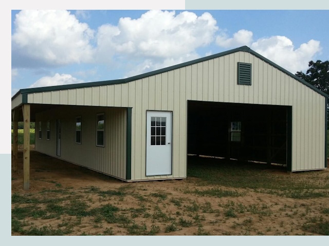 Строительство конюшен в Сасово