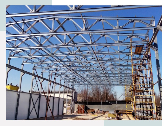 Строительство цехов в Сасово от 606 руб. под ключ