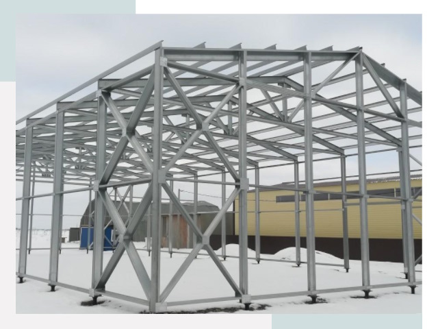 Каркасные ангары в Сасово