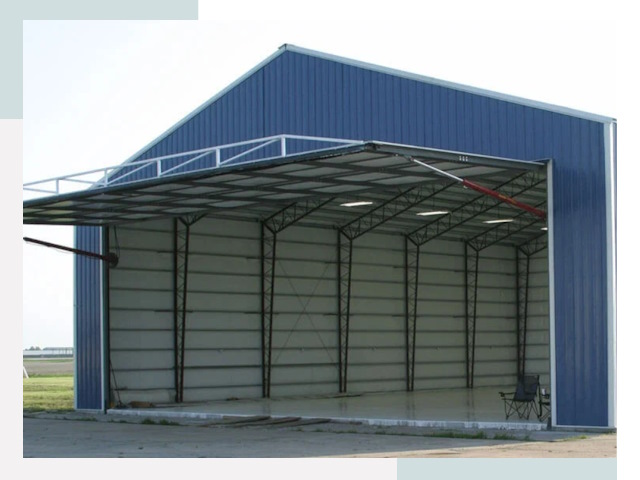 Прямо стенные ангары в Сасово