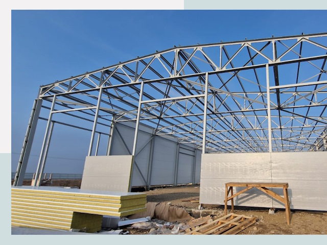 Утепленные ангары в Сасово от 606 руб. за м²