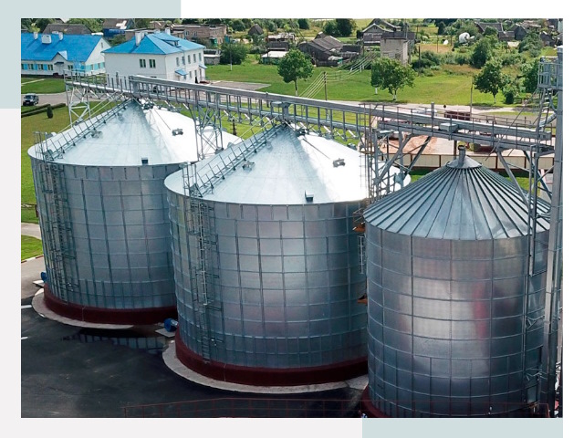 Металлические силосы в Сасово