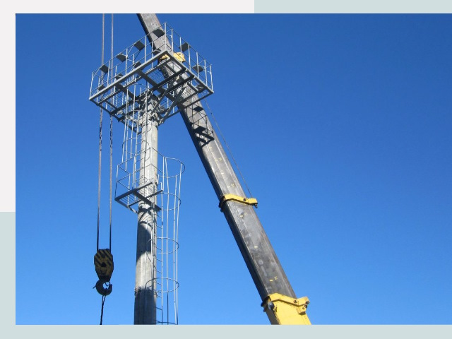 Монтаж осветительных мачт в Сасово от 606 руб.