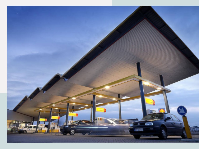 Навесы для АЗС в Сасово от 606 руб. - Защита и комфорт