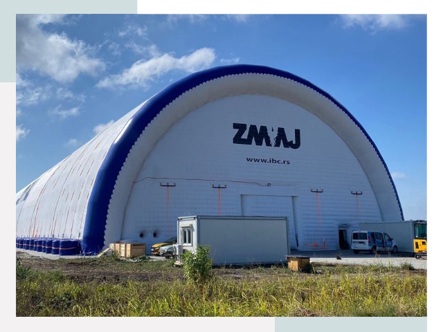 Брендирование ангаров в Сасово