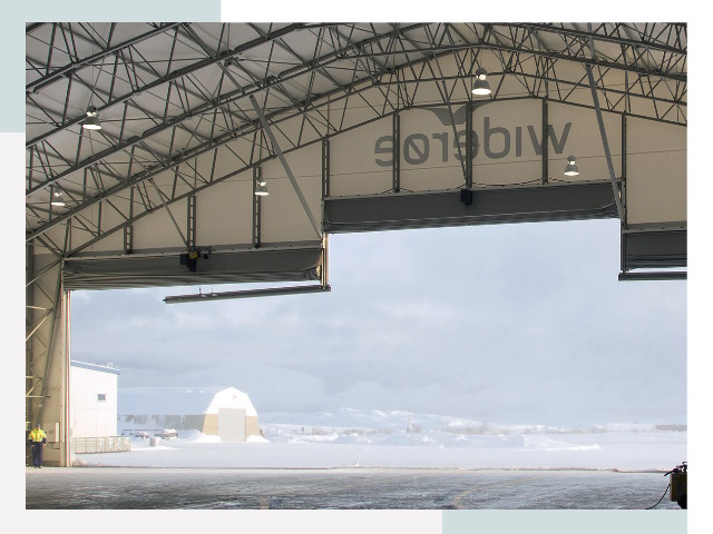 Ворота для ангаров в Сасово