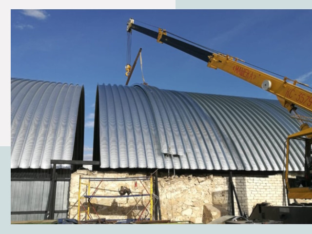 Реконструкция ангаров в Сасово от 606 руб.