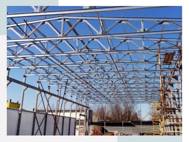 Металлокаркасы для складов в Сасово