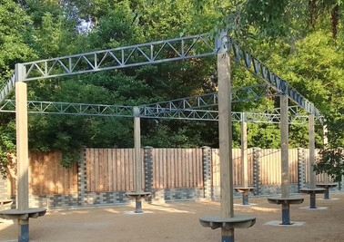 Терраса из металлоконструкций под ключ, проектирование, изготовление и монтаж от СтальСтрой-Ссв